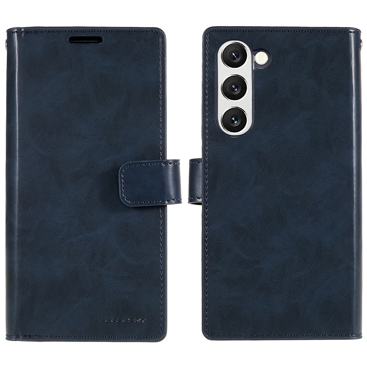 MERCURY GOOSPERY Mansoor Series for Samsung Galaxy S23 Multiple Card Slots Leather Phone Case Anti-scratch Wallet Cover MERCURY GOOSPERY Mansoor Series for Samsung Galaxy S23 Multiple Card Slots Leather Phone Case Anti-scratch Wallet Cover